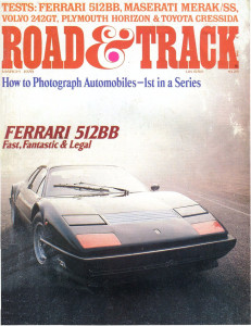 ROAD & TRACK 1978 MAR - RX-7, 512BB, NASCAR, MILLER*